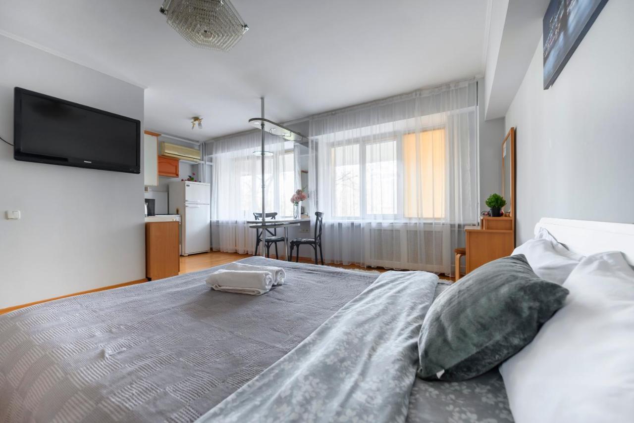 На Проспекте Ленина Apartment อัลมาตี ภายนอก รูปภาพ
