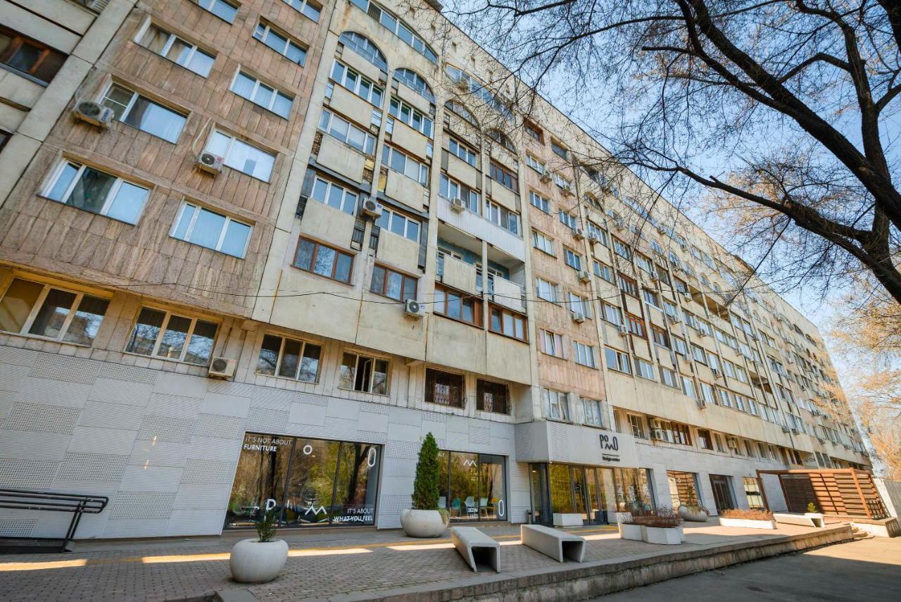 На Проспекте Ленина Apartment อัลมาตี ภายนอก รูปภาพ