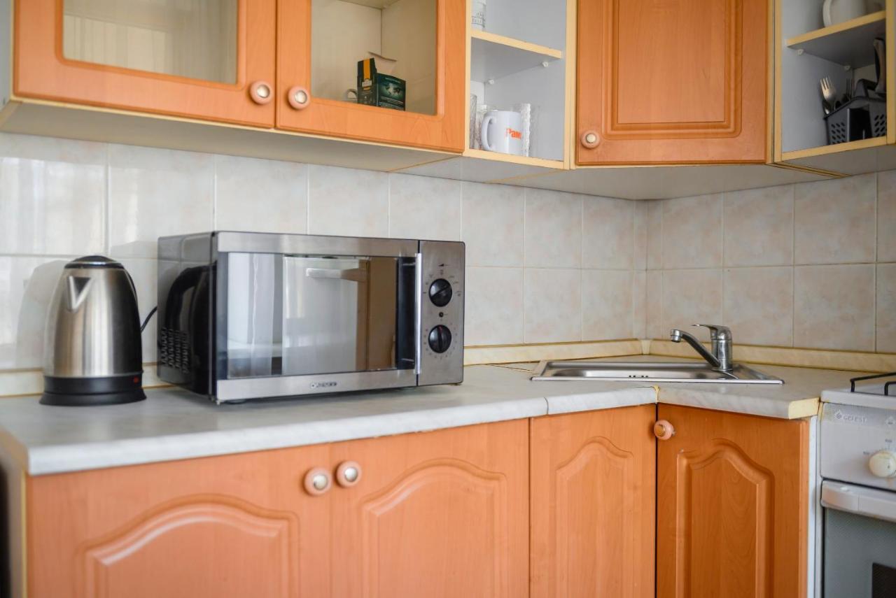 На Проспекте Ленина Apartment อัลมาตี ภายนอก รูปภาพ