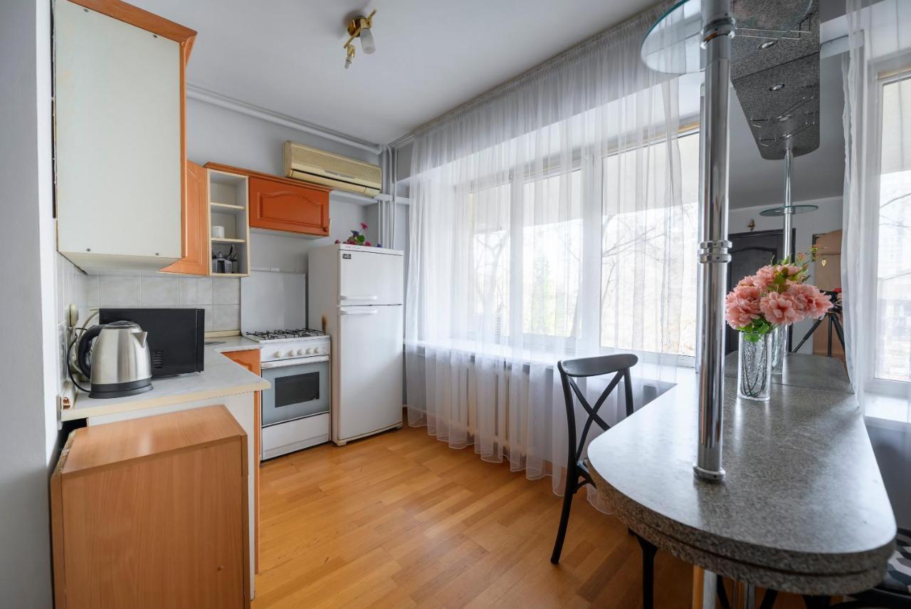 На Проспекте Ленина Apartment อัลมาตี ภายนอก รูปภาพ